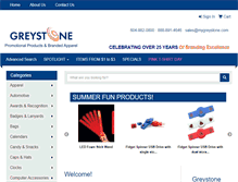 Tablet Screenshot of mygreystone.com